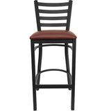 FRISCO Burgandy Bar Stool