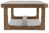 Cabalynn - Rectangular Cocktail Table - Light Brown