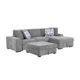 Raife - Sectional With Ottoman