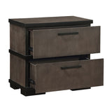 Acworth - Nightstand - Brown / Black