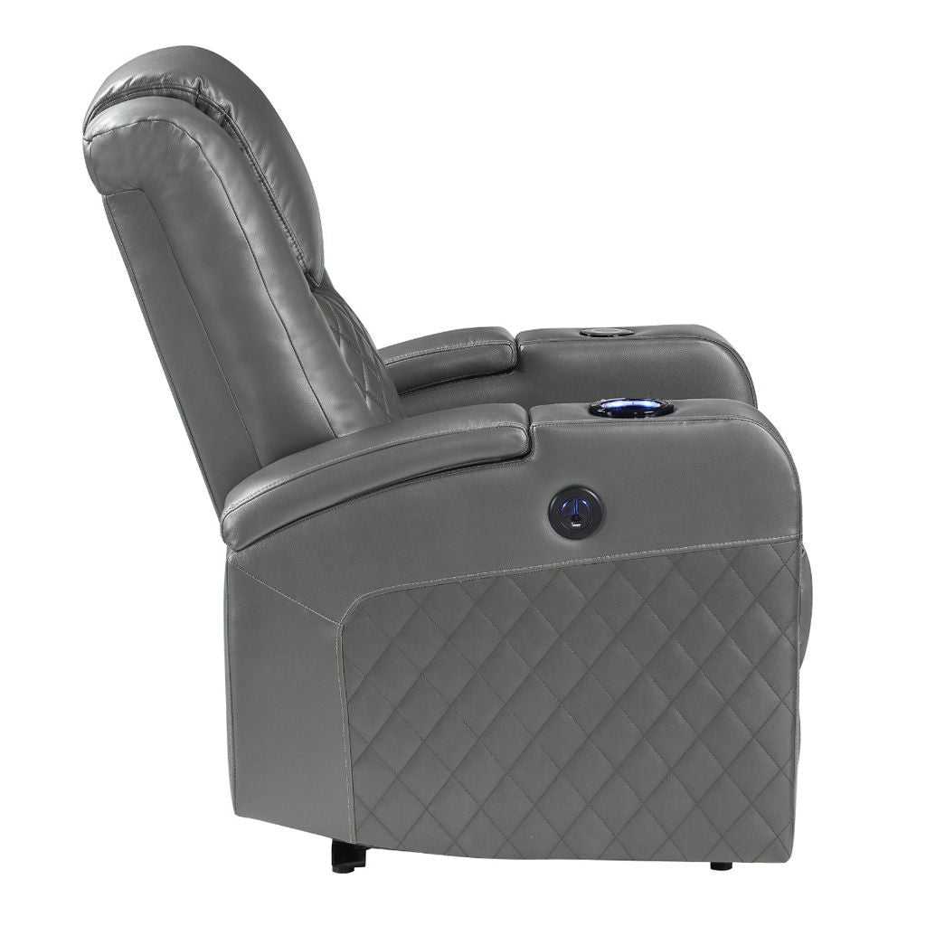 Alair - Power Motion Recliner With Bluetooth, Wireless Charger & Cupholder