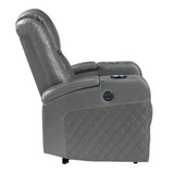 Alair - Power Motion Recliner With Bluetooth, Wireless Charger & Cupholder