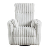 Payton - Swivel Glider Reclining Chair - Gray