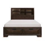 Chesky - Platform Bed With Storage Footboard