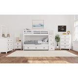 Hampton Kids - Bunk With Staircase And Trundle