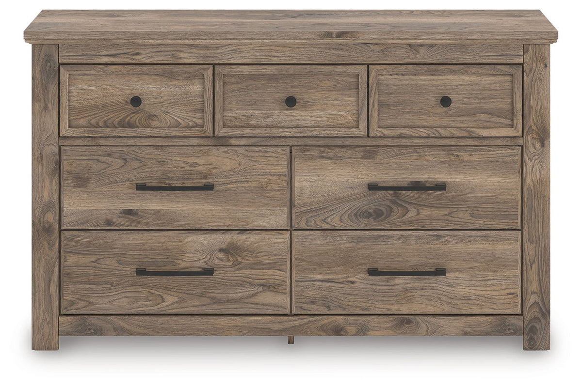 Rusticott - Seven Drawer Dresser
