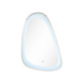 Noralie - 46" Accent Mirror With LED - Mirrored & Faux Diamonds