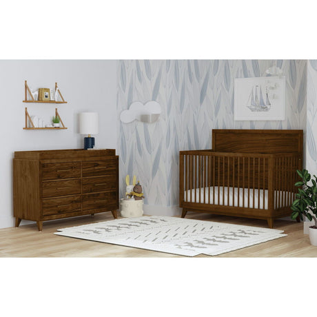 Malia - Dresser And Topper - Walnut