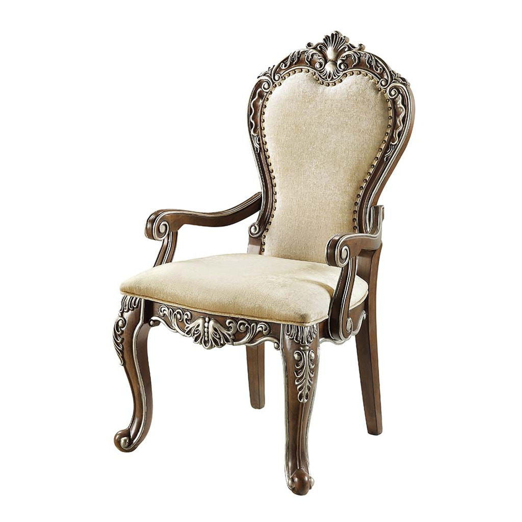 Latisha - Arm Chair (Set of 2) - Antique Oak