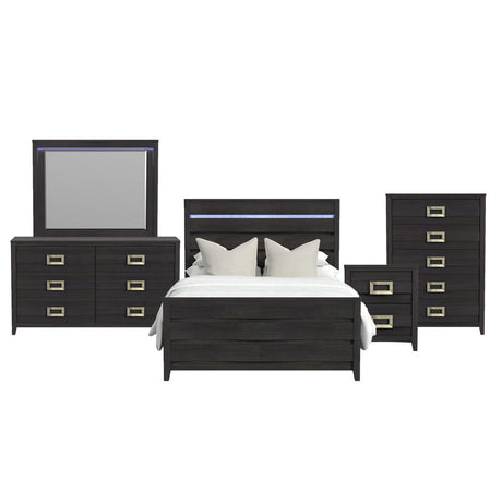 Tobias - Bedroom Set With LED