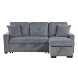 Rhett - 3 Piece Reversible Sectional With Pull-Out Bed And Hidden Storage
