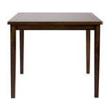 Delmar - 5 Piece Pack Counter Height Set - Espresso / Black