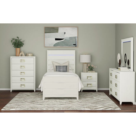 Tobias - 2-Drawer Nightstand With USB