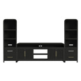 Ridgemont - 3 Piece Entertainment Unit With 82" TV Console