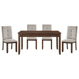 Binghampton - 5 Piece Dining Room Set (Table & 4 Side Chairs) - Moonstone