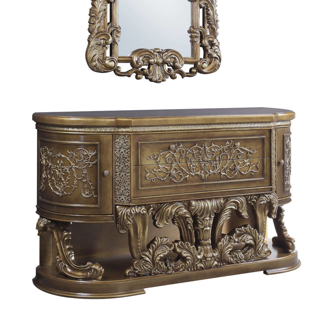 Constantine - Dresser - Brown & Gold