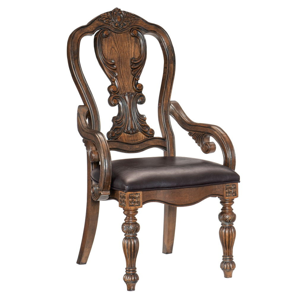 Bergen - Arm Chair (Set of 2) - Brown