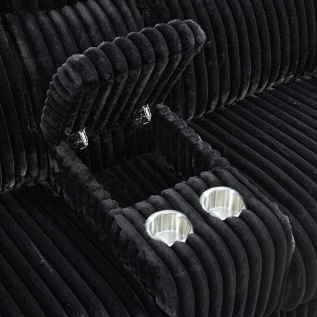 Admiral - Motion Loveseat With Console