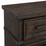 Colorado City - 2-Drawer Nightstand With USB - Charcoal
