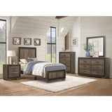 Ellendale - Mirror - Gray / Brown