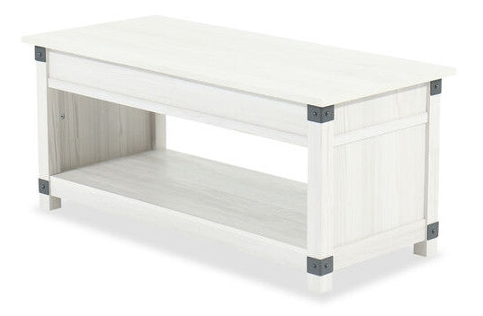 CALEB White 3 Piece Table Set (RTA)
