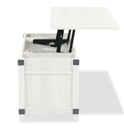 CALEB White 3 Piece Table Set (RTA)