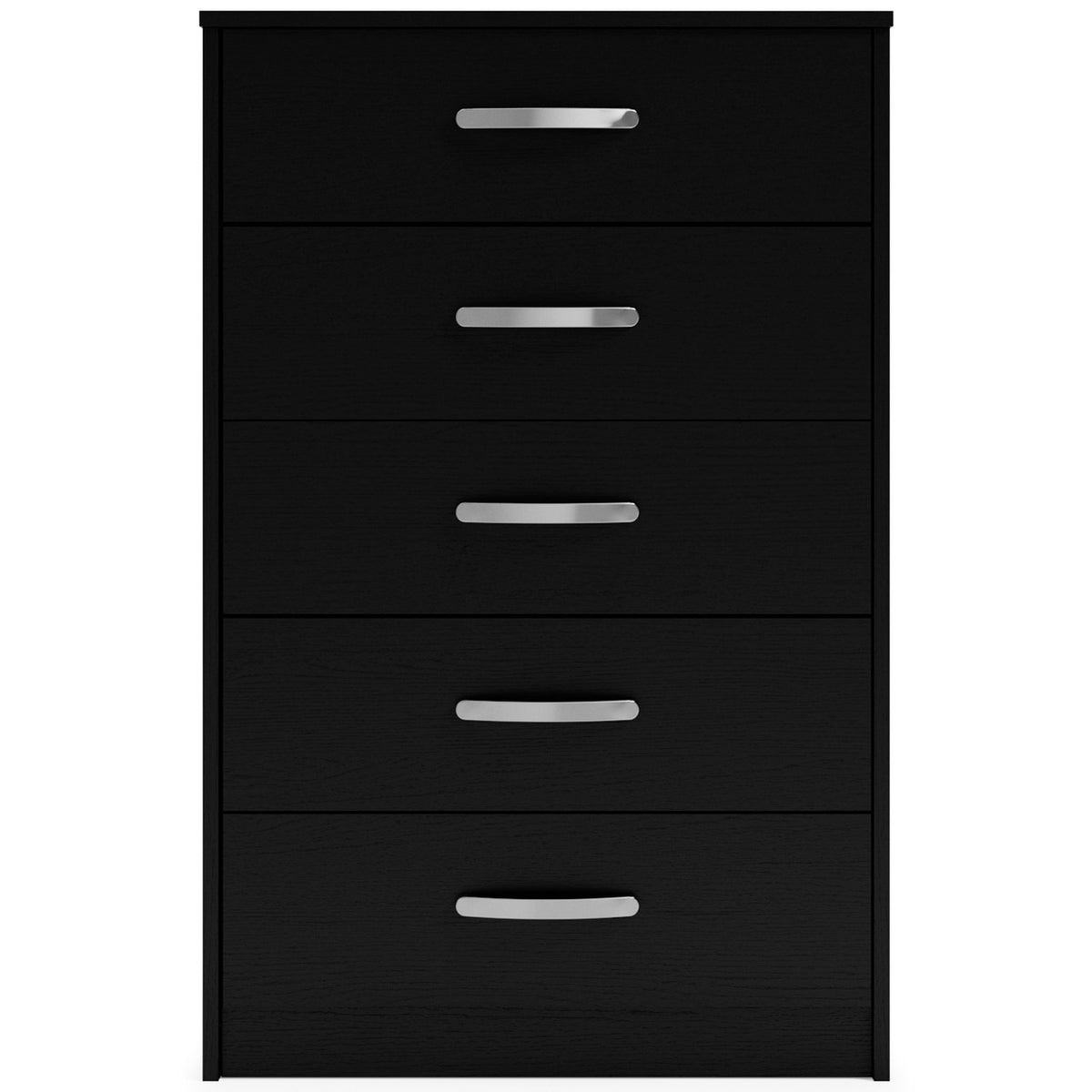 CASSIA Black 27" x 41" 5-Drawer Chest (RTA)