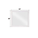 Katia - Mirror - Rustic Gray & Weathered White