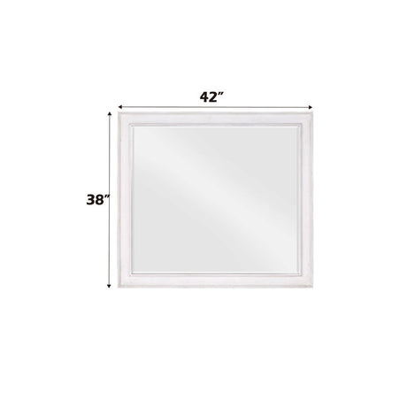 Katia - Mirror - Rustic Gray & Weathered White
