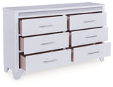 Jarlee - Dresser - White