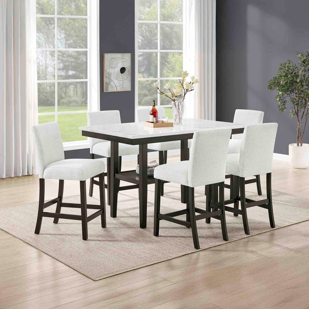 Carissa - Rectangle Counter Dining Set