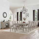 Rocky - Side Chair (Set of 2) - Fabric & Gray Oak