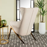 Eloise Beige Accent Chair