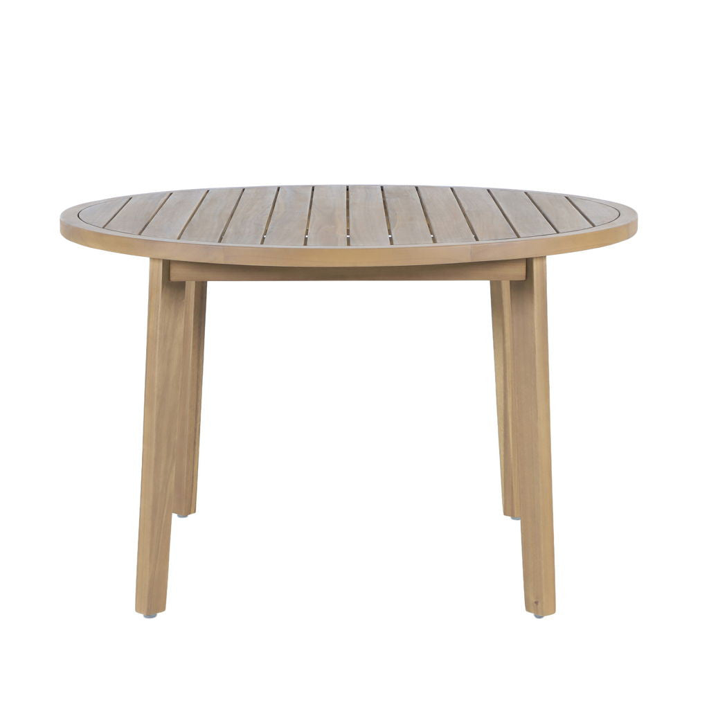 Arden - Round Patio Dining Table - Natural