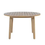 Arden - Round Patio Dining Table - Natural