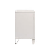 Twenty Nine - Nightstand With USB - White