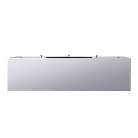 Noralie - TV Stand - Mirrored & Faux Diamonds