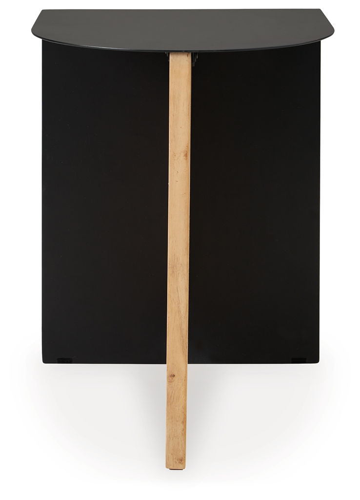 Ladgate - Accent Table - Black / Natural