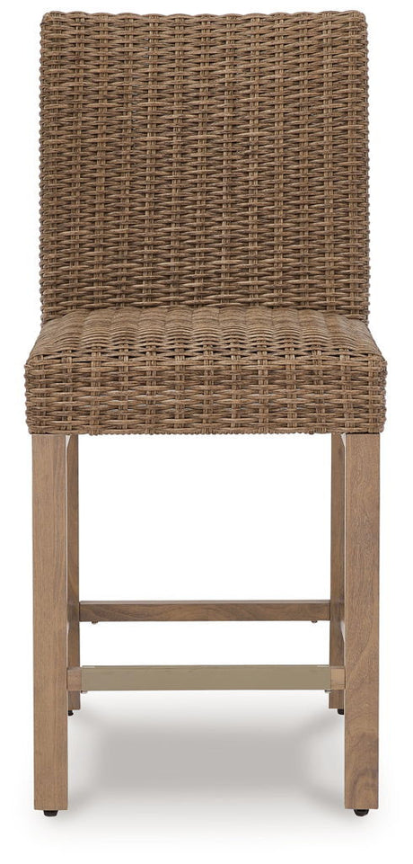 Walton Bridge - Barstool (Set of 2) - Driftwood