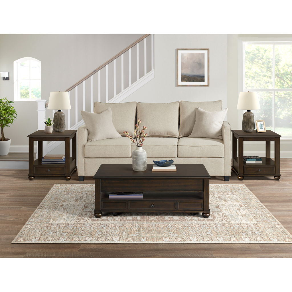 Wagner - Lift-Top Coffee Table With Casters