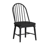 Heritage & Home - Windsor Side Chair (Set of 2) - Black