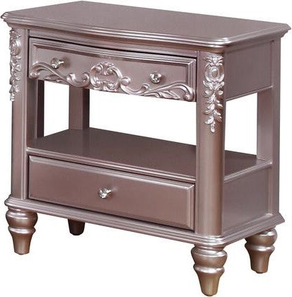 CHLOE Lilac Nightstand