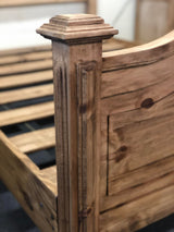 COLIMA Pine Platform Post Bed
