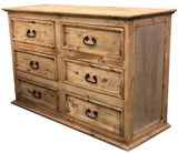 COLIMA Pine 52" Wide Dresser