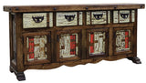 San Mateo Painted Console