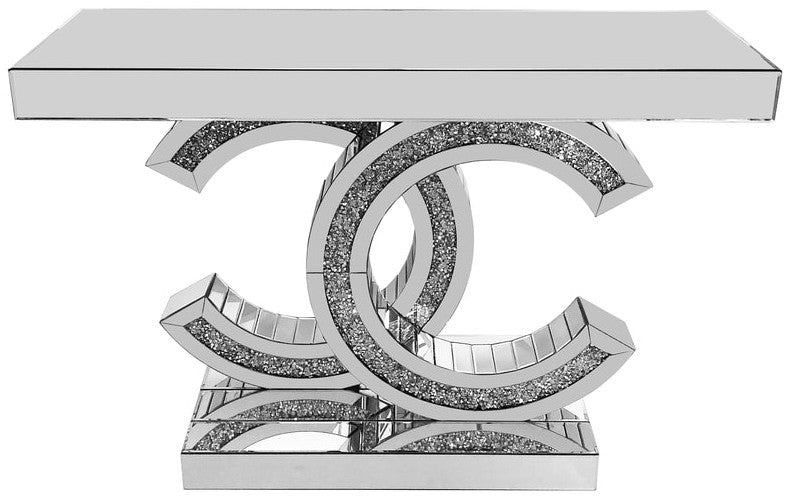 CC Mirrored 47" Wide Console Table/Sofa Table