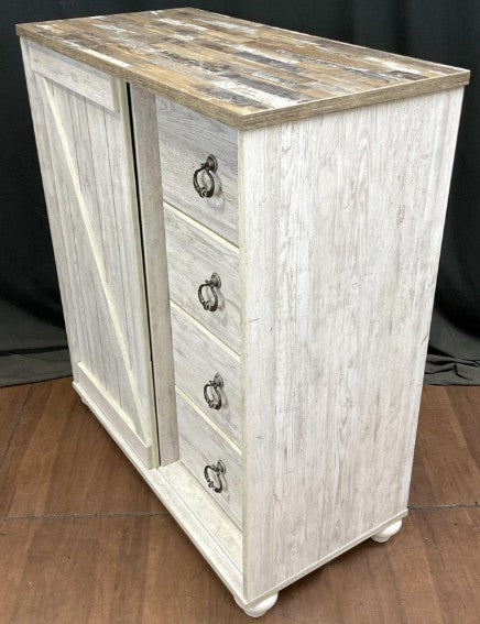 CRESTHILL 40" Wide Dressing Chest with Sliding Door