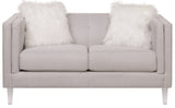 CYDNEY Light Grey Sofa & Loveseat