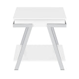 Zena - End Table - White