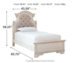 Realyn - Panel Bed